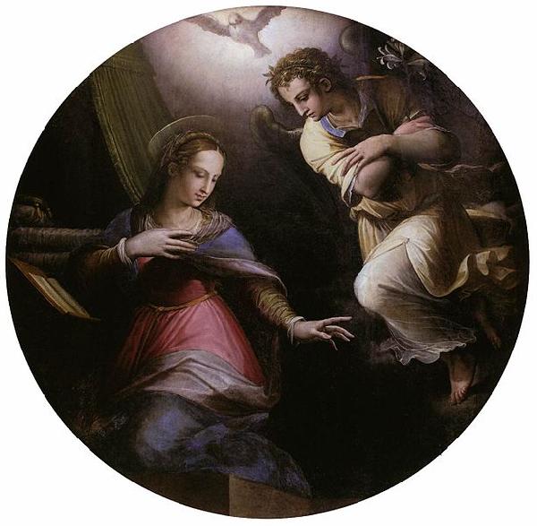 Giorgio Vasari The Annunciation France oil painting art